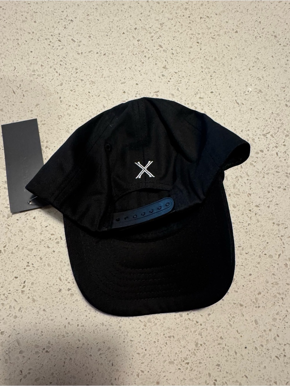 Savage X Fenty Black Baseball Cap Adjustable Strapback Hat NWT - Picture 4 of 6